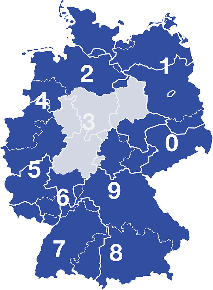 Bild: Deutschlandkarte Bild: Deutschlandkarte