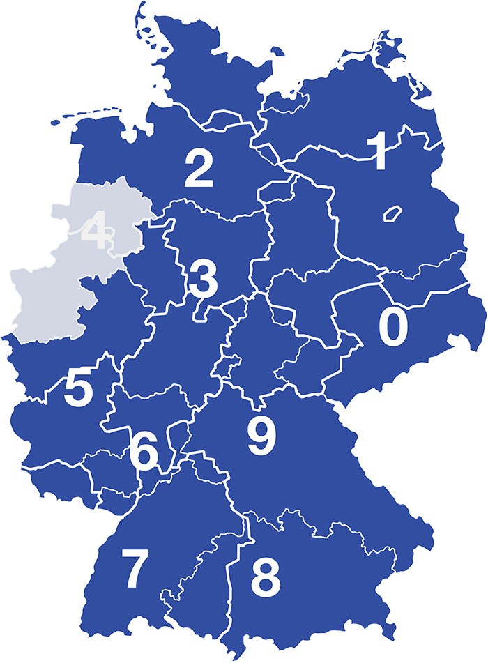 Bild: Deutschlandkarte Bild: Deutschlandkarte