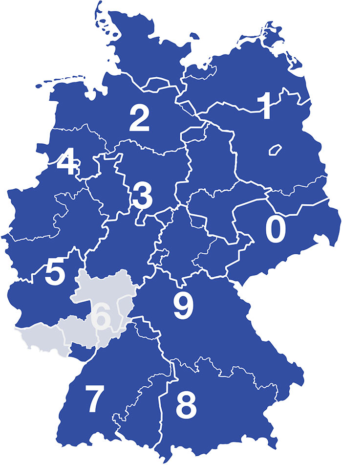 Bild: Deutschlandkarte Bild: Deutschlandkarte